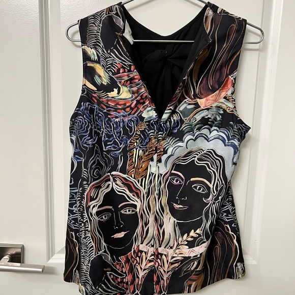 Phillip Lim Blouse with Happy Women Size 12 - Picture 5 of 9